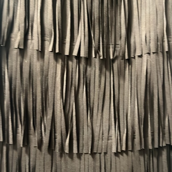 New cocoa bean fringed skirt - Picture 2 of 2